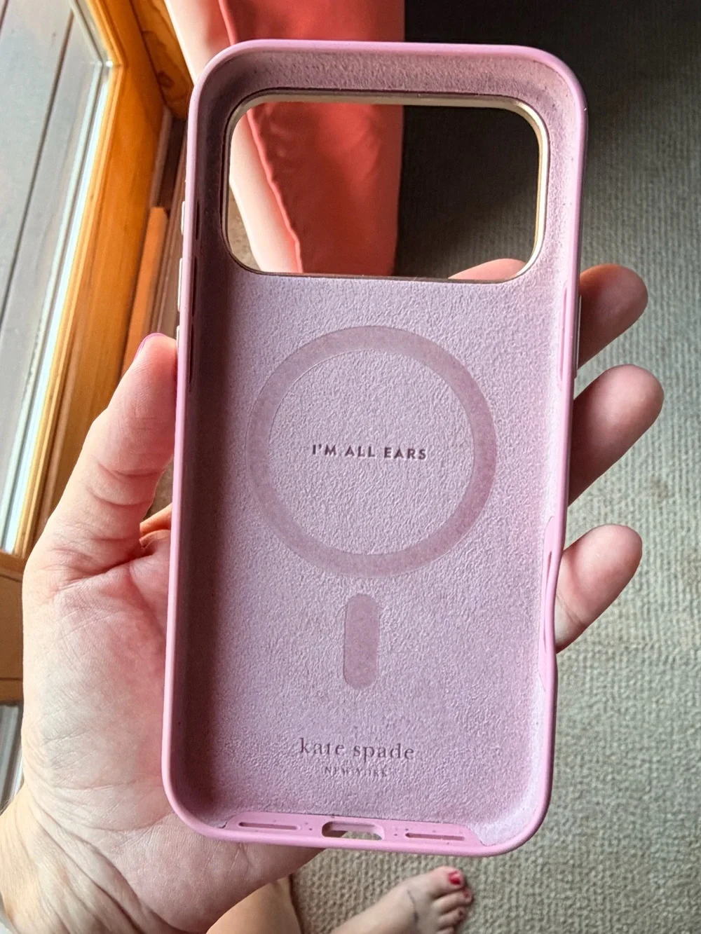 kate spade New York Pink iPhone Pro 17 Max Case